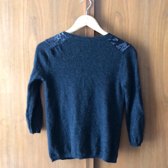 Wool/cashmere embellished cardigan - Picture 4 of 4